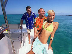 A Speed Boat Perfect Place For Boroka To Have Ha