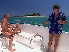 A Speed Boat Perfect Place For Boroka To Have Ha