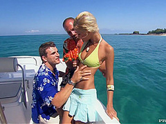 A Speed Boat Perfect Place For Boroka To Have Ha