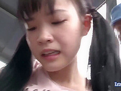 Kudou Rara Fucked Outdoors By Old Refuse Collector At Trash Dump Excellent Public Sex