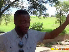 Busty Congolese Tantine *** On My Fat Black Cock!