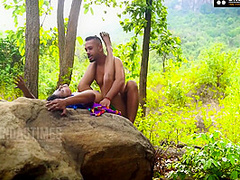 Indian Desi Erotic Desi Bhabhi Sucharita Fucks In The Jungle Openly Outdoor ( Hindi Audio )