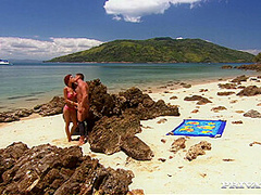 Leann A In Has Hardcore Anal Sex On The Beach With Her Love