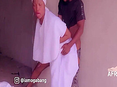 Africansluts Network - Marlian Rev. Sister Inked Anita Got Fucked By A Street Gangster Oga