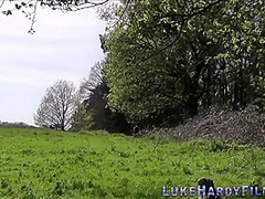 British skank gets pussy pounded