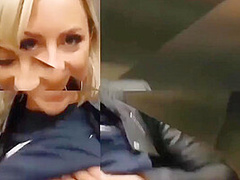 Lilli Vanilli In Blondine Im Fahrstuhl Gefickt
