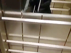 Lilli Vanilli In Blondine Im Fahrstuhl Gefickt