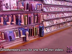 Picking Out A Toy In A Porn Store Totally
