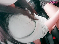 [thai] Public Car Masturbation Ep.02 มาช่วยซักว่าวใn้nu่อยย