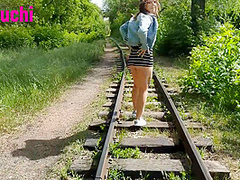 Teen Flashing A Perfect Ass