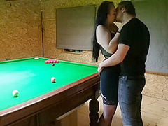 Boyfriend Fucks Me In Hotel Play Room And Cums On Face