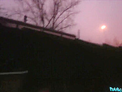 Raunchy 18yo Girl Woman Shows Strange