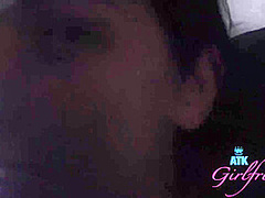 Gina Valentina And Gina (v) In She Slithers On To The Bed With Her
