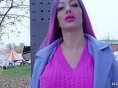 Huge Boobs, Cathy Heaven And German Scout - Big Fake Lips Rough Fuck At First Date