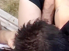 Italian Amateur For The Slut With A Threesome Fuck In The Woods
