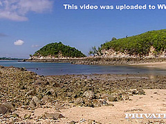 Gets Way More Than Sand In Her Vagina On T - Brook S And Jamie Brooks