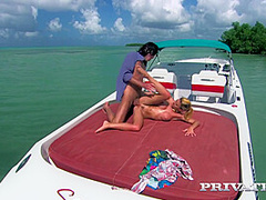 Chloe Rides On A Boat With Two Guys She Wants To Fuck