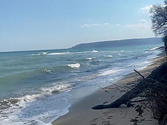 Public Beach Sex With Big Boobs Teen And Cum On Them 10 Min