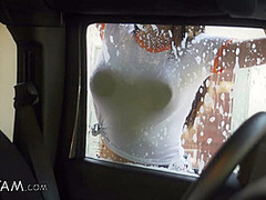Step Bro Hoses Down Big Titty Step Sister - SpyFam