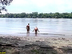 Bbw Mom Loves Stepson On Public Beach