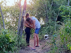 I Took My Sister-in-laws Pregnant Daughter For A Walk In The Woods!