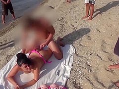 Public! Massenfick-treff Am Banana-beach Mit Abspritzgarantie