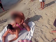 Public! Massenfick-treff Am Banana-beach Mit Abspritzgarantie