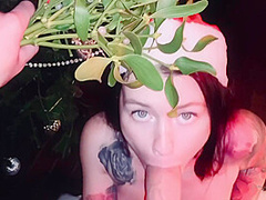 Holiday Blowjob - Misha Cross