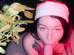 Holiday Blowjob - Misha Cross