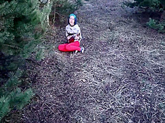 Laruna Mave In Fucked A Singing Girl In The Woods By The Road