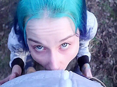 Laruna Mave In Fucked A Singing Girl In The Woods By The Road