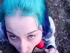 Laruna Mave In Fucked A Singing Girl In The Woods By The Road