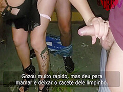 Em Publico, Levando Rola Do Alemao No Pelo E Tomando Leitinho, O Corno Do Marido Filma Sua Esposa Enquanto E Xingado Por Ela. - Dogging 3 - Parte 2/2 7 Min - Cristina Almeida