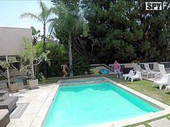 StepBro Catches StepSis Masturbating - SpyFam