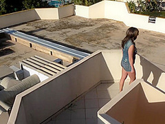 4k Im Naked Squirt On The Hotel Rooftop