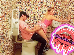 Fucking In The Shopping Bathroom