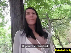 Czech Amateur Fucking A Stranger Outdoors