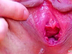 Cute Girl Real Amateur Outdoor Anal Sex By Older Guy After College