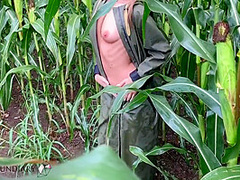 Public Raincoat Sex In A Cornfield - Projectsexdiary
