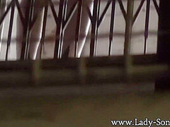 Sexy Upskirt Shots With Busty Milf With Lady Sonia