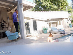 Sex Addict Step-Dad Spies On Slutty Step-Daughter - SpyFam