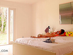 Stepsister Blackmails Peeping Stepbrother - SpyFam