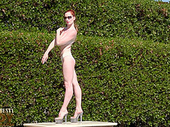 Horny Man Paints Me Into Silver Statue - Watch4Fetish