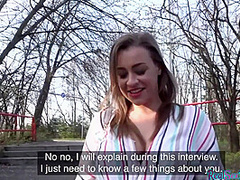 Bigboobs POV babe publicly gets fucked outdoor ***