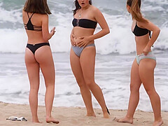 Three Bikini Girls
