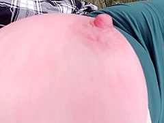 Tit Punishment On A Bench With Dirty Talk