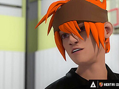 HENTAI SEX UNIVERSITY - Hentai Student Eats Out His Teacher's Perfect Pussy Until She Orgasms!