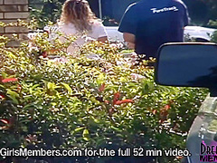 Thick Brunette Pees Then Goes Wild In My Back Seat