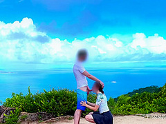 Reaching The Summit - Caught During Risky Outdoor Fuck