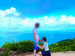 Reaching The Summit - Caught During Risky Outdoor Fuck